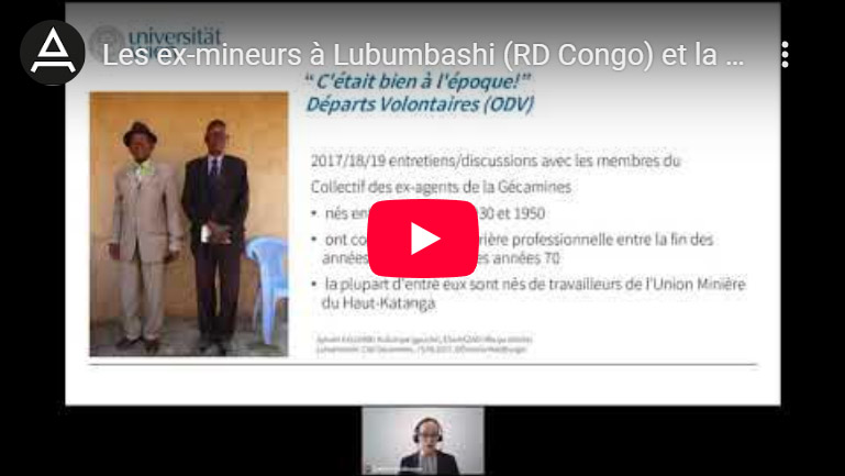 Daniela Waldburger - Les ex-mineurs à Lubumbashi (RD Congo) et la question de la nostalgie